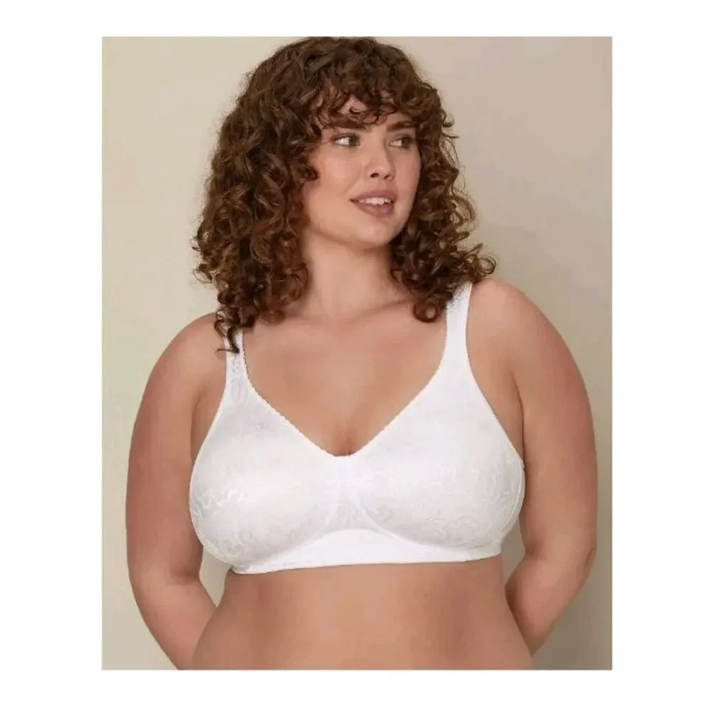 Playtex‎ Women's 18 Hour Ultimate Lift and Support Wirefree Bra Size 40DDD White